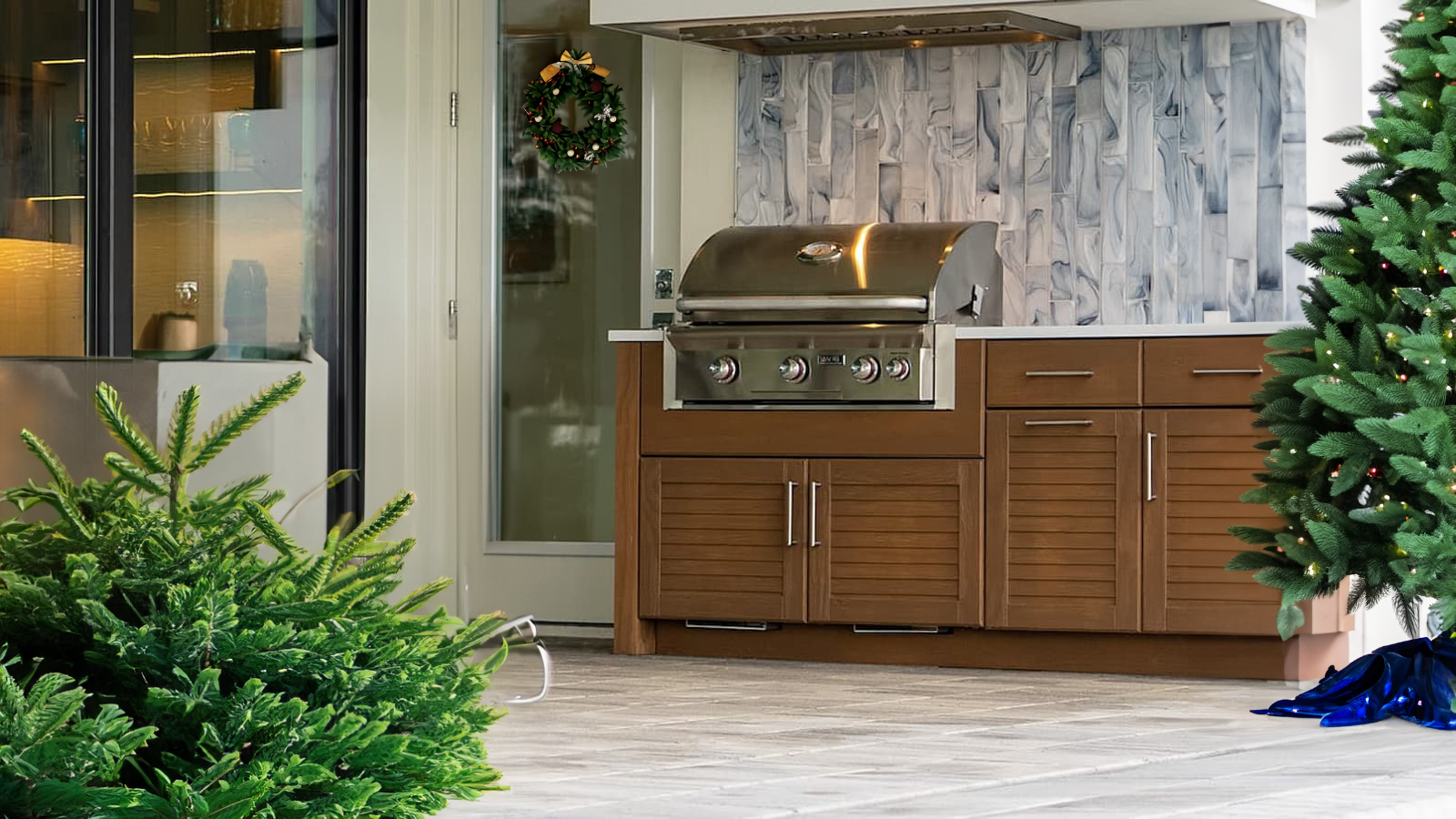 winter Seasonal Decor for Outdoor Cabinetry: Enhancing Your Outdoor Space